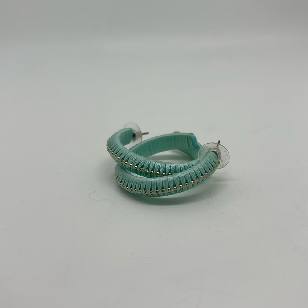 Seafoam green Jcrew earrings
